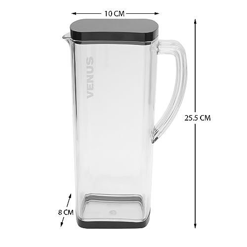 Jaypee Plus Plastic Venus 1.65 LTR Water Jug Black