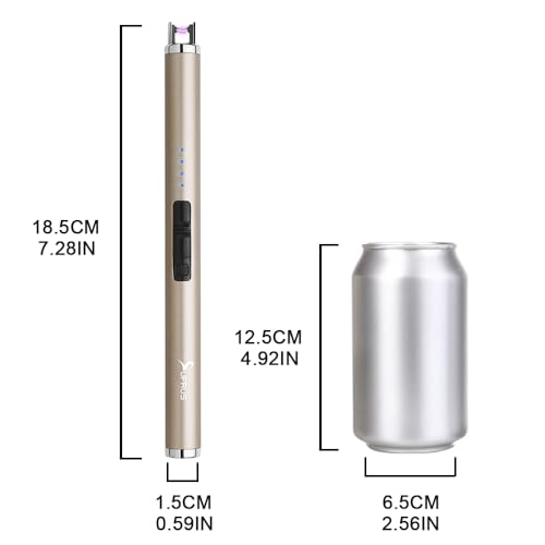 Encendedor eléctrico SUPRUS tipo vela recargable USB miniatura 5