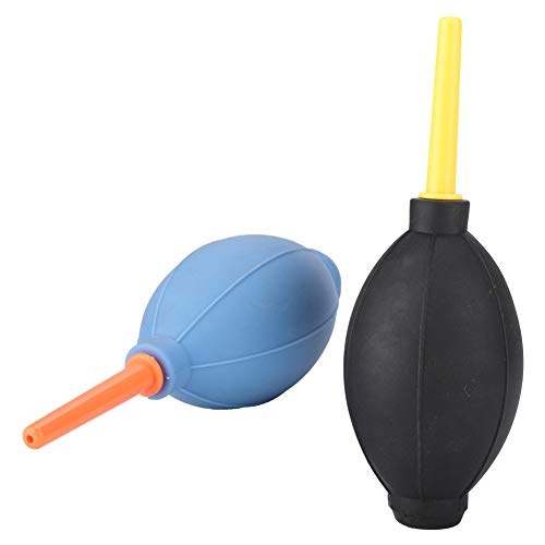 2 STÜCKE Tastatur Reinigung Staub Gebläse Super Starke Reinigung Entfernen Staub Luft Gebläse Gummi Vakuum Ball mit Anti-Spitting Düse Kompatibel für Laptop PC Smartphone Digitalkamera Bläst Den Ball