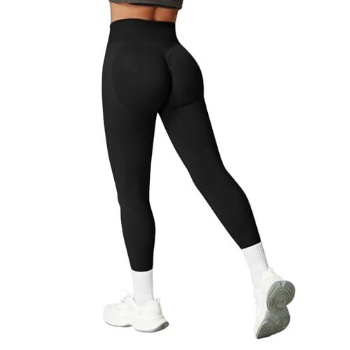 Scrunch Butt Lifting Leggings for Women Impact Gym Seamless Workout Leggings Tummy Control Yoga Pants