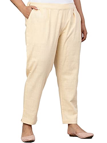 Image of Jaipur Kurti Women's Regular Pants