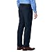 Kenneth Cole REACTION mens Stretch Modern-fit Flat-front dress pants, Navy, 33W x 30L US