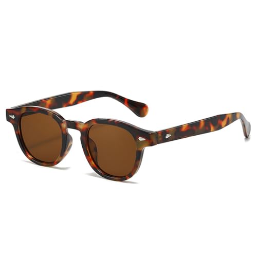 Lunettes de soleil UV400 punk protection totale et style ovale rétro