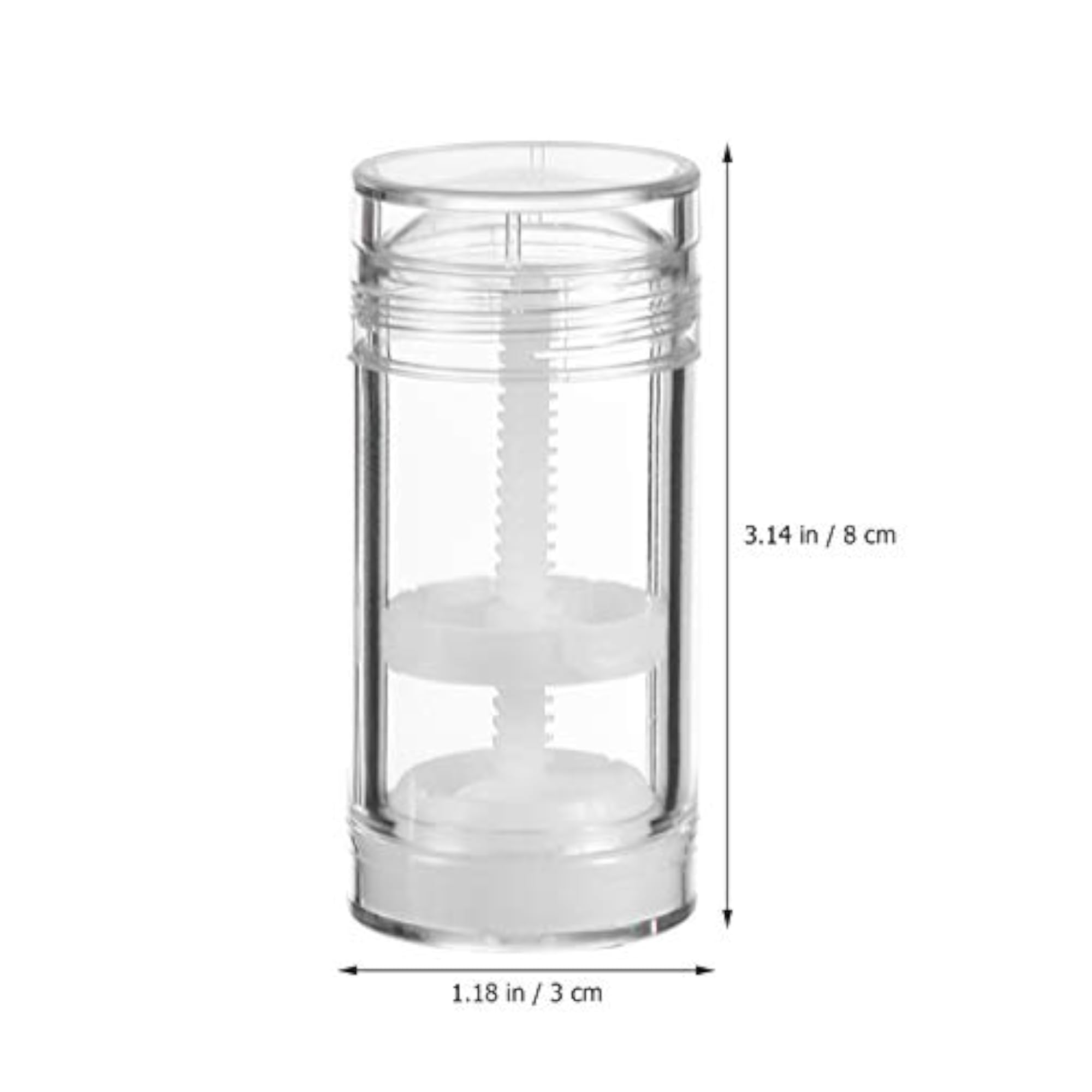 6Pcs Round Deodorant Containers for DIY Deodorants