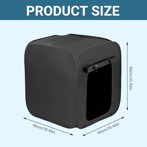 Tente sensorielle pop-up pliable enfant hypersensible avec fenêtres S - 3