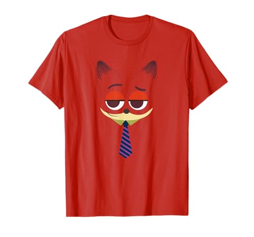 Disney Zootopia Nick Wilde Face T-Shirt