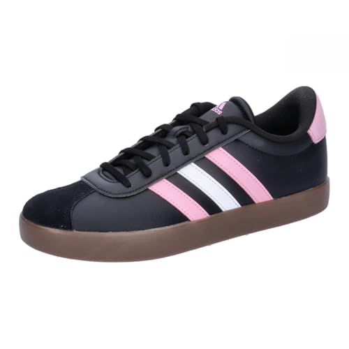 adidas Mixte Enfant VL Court 3.0 Shoes, Core Black/Cloud White/Core Black, 38 2/3 EU