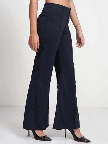 Image of Tokyo Talkies Women Flared High Rise Bootcut Trouser