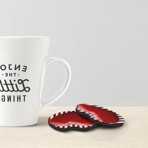 Posavasos para portavasos de auto 2 piezas negro miniatura 4