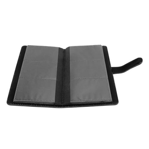 Album Fotografico da 108 Tasche Chiusura con Fibbia in PU nero