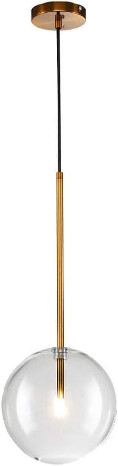 Candelabro geométrico moderno con esfera de cristal ideal para iluminar y decorar con estilo