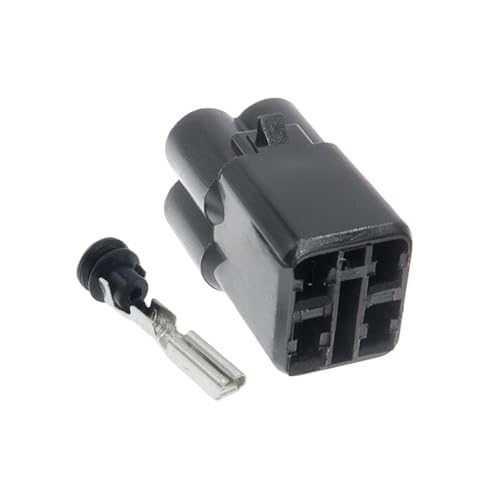 automotive connectors 4 Pin 6187-4442 6180-4182 Automobile Cable Harness Socket Connector easy replacement(Female,1PCS)