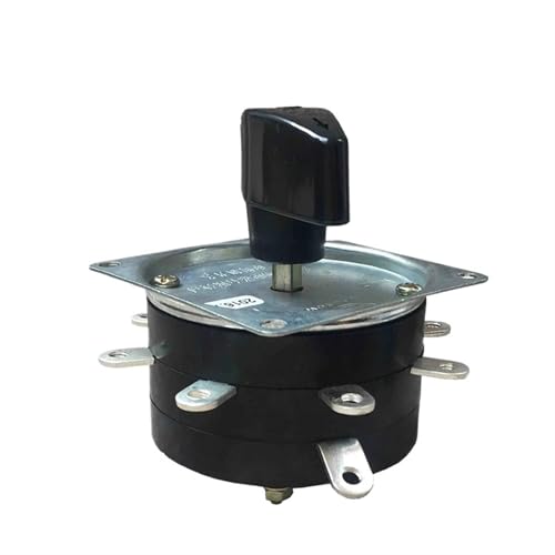 Selector rotatorio KDH-25 con pasador de latón plateado antioxidante y contactor de 25A