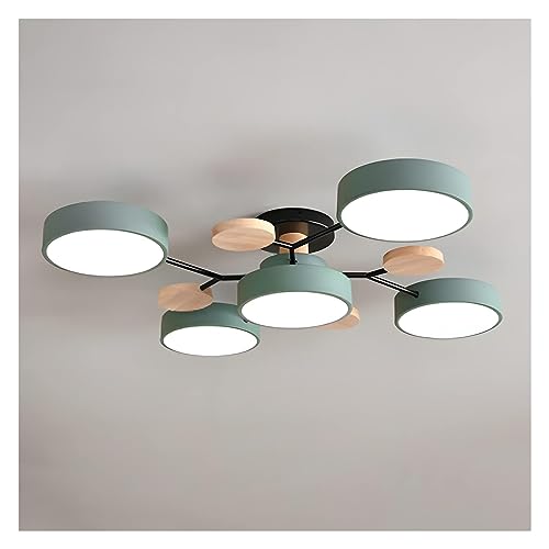 Iluminación de techo Plafón circular LED de acrílico Lámpara de techo moderna nórdica semiempotrada cerca de los plafones para salón, comedor, dormitorio, pasillo, cocina