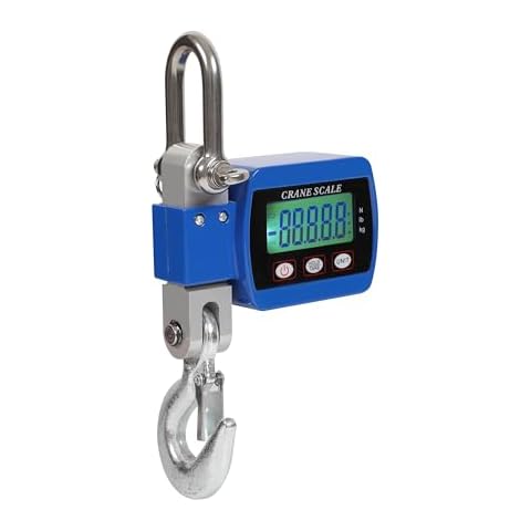 HFS(R) Digital Hanging Crane Scale 500kg/1100lb - Industrial, Heavy Duty, Unit Change Function, for Industrial and Hunting Use Cover