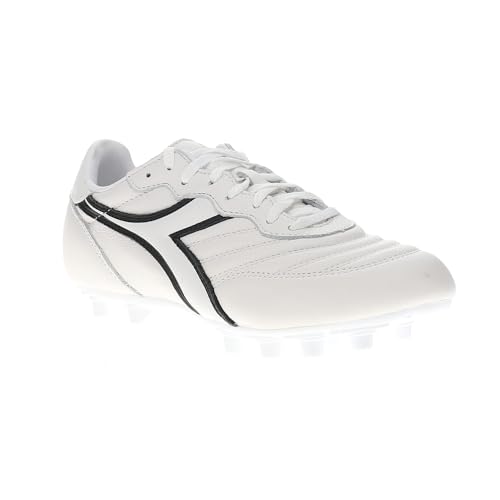 Diadora Mens Brasil Lt Plus Mdpu Soccer Cleats - Black, White - Size 11 M2