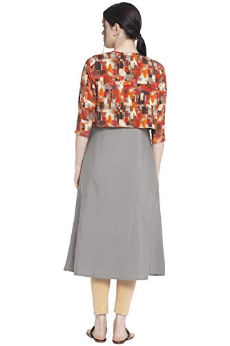 Image of ALC Creation Women's Crepe A-line Kurta