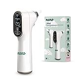 Neno® Sinus Nasensauger Baby Elektrisch, Nasensaug Baby Staubsaug USB Aufladen Medizinisches Silikon mit 3 Saugstärken und 4 Größen Silikon Tipps Tragbar Nasensauger, IPX6 wasserdicht