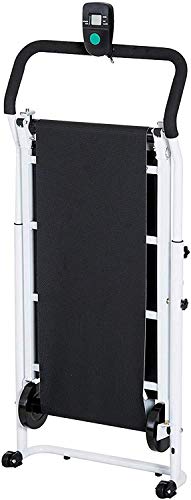 Electric Folding Treadmill with LCD Display and Pad Holder, Compact Running Jogging Machine for Home - Afbeelding 8