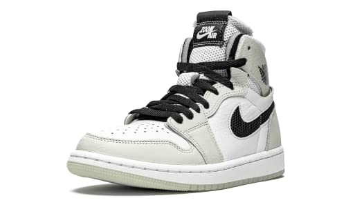 Nike Nike Women's WMNS Air Jordan 1 Zoom CMFT Light Bone, Sea Glass/Black/White, 5W