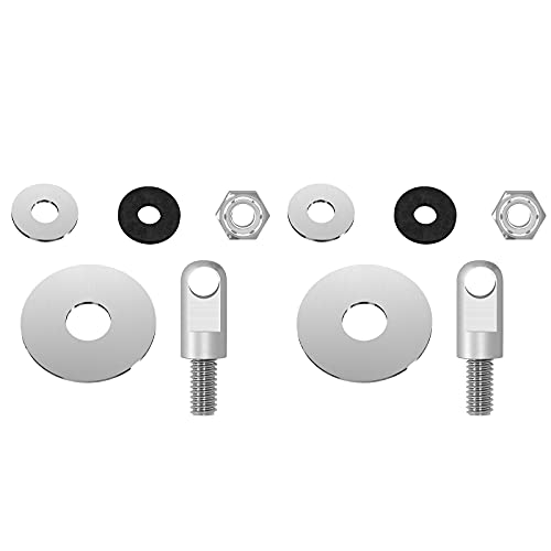 Aolamegs Kit de ferragens de trava de caixa de munição .50 Cal, Fat 50, l 30 Cal, 20 mm, 40 mm (pacote com 2)