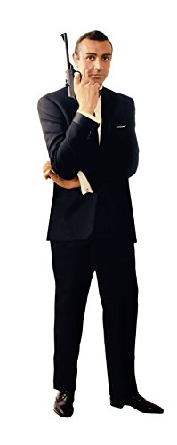 SEAN CONNERY JAMES BOND 007 LIFESIZE (6'-2") CARDBOARD STANDUP STANDEE CUTOUT POSTER FIGURE NEW