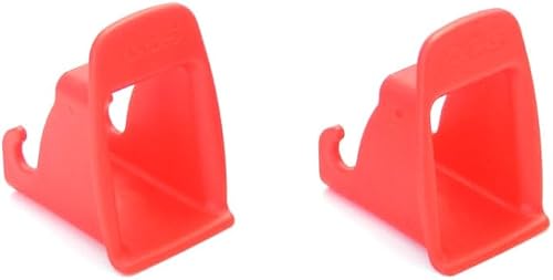 CSJY-4001 Car Child Safety Seat Interface Guide Slot - Red (10 Pairs)