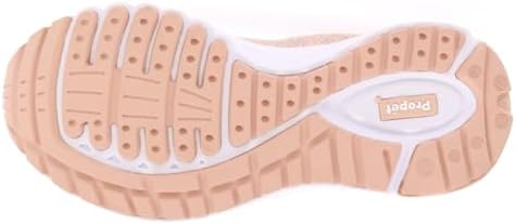 Propet Women's Propet EC-5 Sneakers, Grey/Peach, 7 XX-Wide US | Image 4
