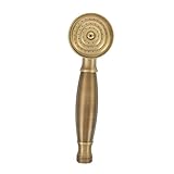 Durable : fabriqué en laiton, garantissant une utilisation longue durée et réduisant la de remplacement, remplacement du pommeau de , pulvérisateur de antique