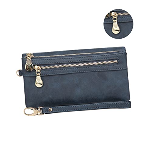 LIFKOME Billfold for Women Credit Card Holder Organizer Purse Clutch Bag Phone Holder Cell Phone Wristlet Purses4