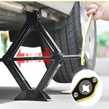 Image of Universal Car Jack Ratchet Wrench, 360 Forward and Reverse Knob, Labor-Saving Scissor Jack Lift Speed Handle Tool, Tire Wheel Jack Wrench