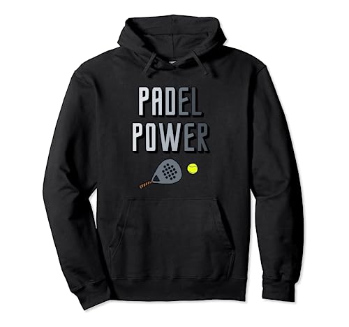Smileteessports Cool Padel y Pala Padel Power Sports Sudadera con Capucha