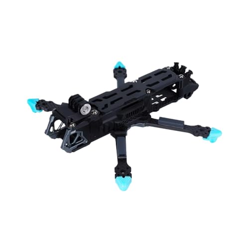 -3630 Propと互換性のある3.6インチのフリースタイルドローン用の162mmホイールベースを備えたManta 3.6Inch Squashed -Xカーボンファイバーフレームキット