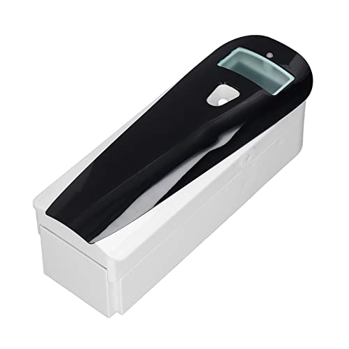Generic Máquina Ambientadora Automática con Dispensador de Aromas Montada en la Pared, Potenciador de Fragancia de Plástico Negro con Ajuste de Temporizador Flexible para Lugares Públicos