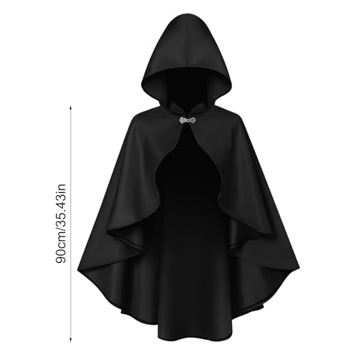 Tenue de cosplay légère avec cape courte médiévale anti-chaleur