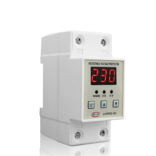 Protection surtension réglable et relais de tension numérique 40A rail DIN