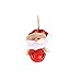 Produktbild Floweworld Weihnachtsglocke Anhänger Puppe Behänge Ornamente Weihnachtsmann Schneemann Rentier Home Party Dekorationen Geschenke