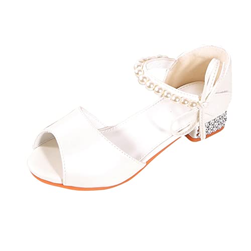 Girls Sandals Grils Dress Shoes Wedding Party Open Toe Glitter High Heels For High School Prom Kids Sandals Girls