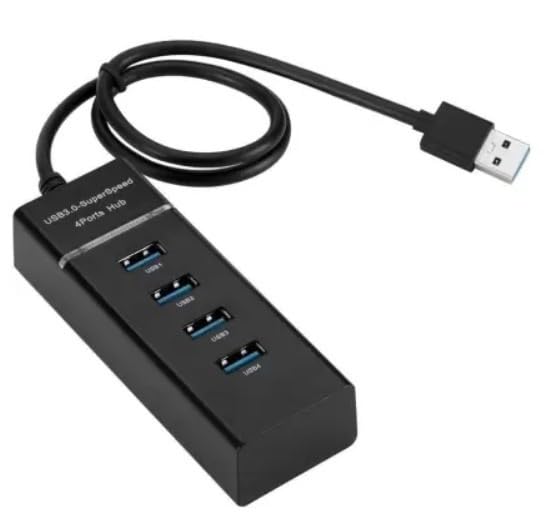 BSVR Mini USB HUB 4.0 Port SuperSpeed 3.0 Led Indication for PC, Laptop, Computer Pendrive, Mouse, Keyboards, Camera, Mobile, Tablet, TV Etc (Working) All Windows and USB Product_M59-image-49