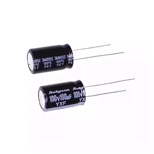 Condensateurs haute fréquence 100V 100uF longue durée de vie en aluminium