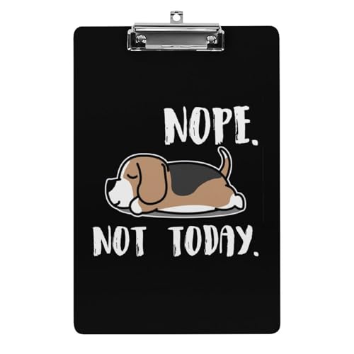 クリップボード ビーグル 犬柄 A4サイズ対応 クリップファイル バインダークリップ 用箋ばさみ ファイルボード メモ帳 縦型 書類整理 おしゃれ かわいい 筆記 多機能 壁掛け プレゼント