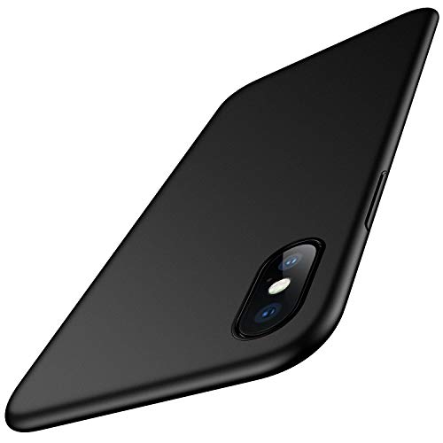 Meifigno Slim Fit iPhone Xs Max Case, [Soft Microfiber Lining], Hard Plastic PC
