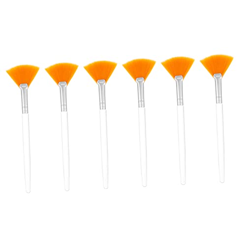 BESTYASH 6 Piezas Pinceles de Aplicación de con Herramientas de Maquillaje Cuidado de Ergonómico y Suave un Acabado