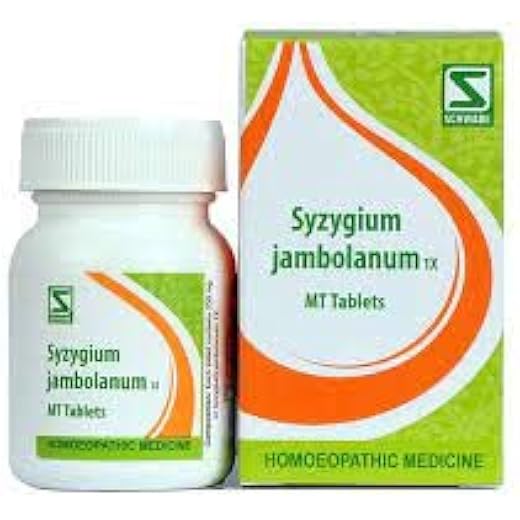 Syzygium Jambolanum 1X Tablets - Homeopathic Remedy 20g