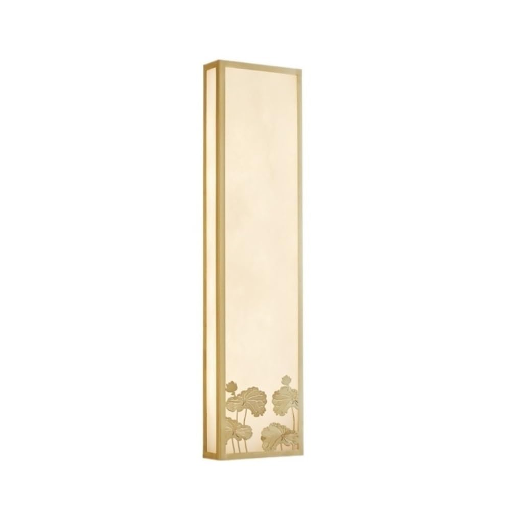 birene Wall Lamp Marble Copper Wall Lights Background Wall Aisle Corridor Bedroom Bedside Lamp