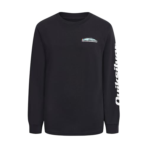 Quiksilver Boys' Long Sleeve Logo Graphic T-Shirt