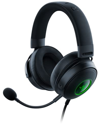 Razer Kraken V3 ゲーミングヘッドセット USB THX 7.1 サラウンドサウンド TriForce...