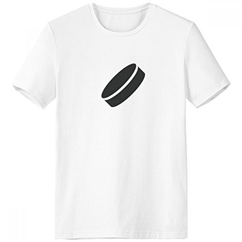 T-shirt sport homme blanc col rond manches courtes imprimé graphique S