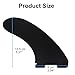 Anfyko Paddleboard Fin Replacement - Quick Install, Enhanced Nylon Fiberglass, Classic Curved Design - Side Fins for Inflatable SUP Stand Up Paddle Board (1 PCS)