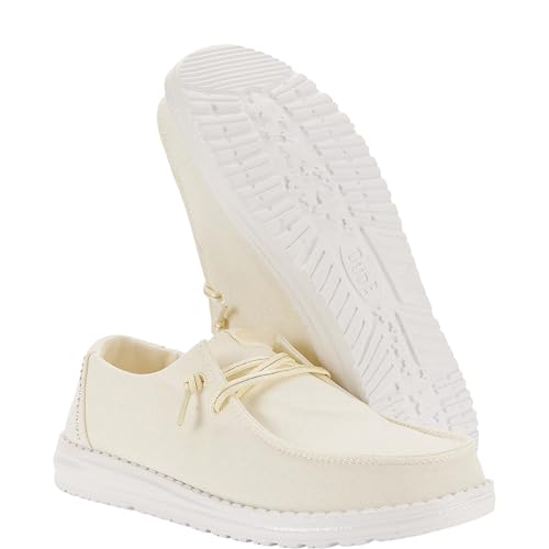 Image of HEYDUDE Women's Wendy Stardust Slip On Loafers | Lightweight Casual Shoes for Travel, Walking & Everyday Style